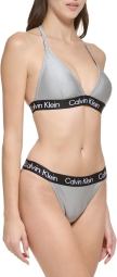 Роздільний купальник Calvin Klein топ та плавки бікіні 1159799319 (Сірий, L)
