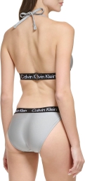 Раздельный купальник Calvin Klein топ и плавки бикини 1159799319 (Серый, L)