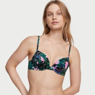 Раздельный купальник Victoria's Secret Push-Up топ и плавки чики 1159811144 (Зеленый, 34A/S)