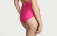 Роздільний купальник Victoria's Secret топ Push-Up та плавки шортики 1159813950 (Рожевий, 32B)