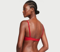 Раздельный купальник Victoria's Secret бюст Push-Up и плавки чики 1159815634 (Красный 40C/XL)