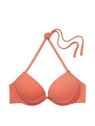 Раздельный купальник Victoria's Secret PINK бюст Super Push-Up и плавки бикини 1159817131 (Оранжевый XXL)