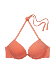 Раздельный купальник Victoria's Secret PINK бюст Super Push-Up и плавки чики 1159823084 (Оранжевый XXL)