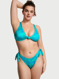 Раздельный купальник Victoria's Secret топ и плавки бразильяны 1159830984 (Бирюзовый S)