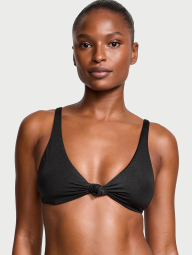 Раздельный купальник Victoria's Secret топ и плавки бразильяны 1159830996 (Черный S)