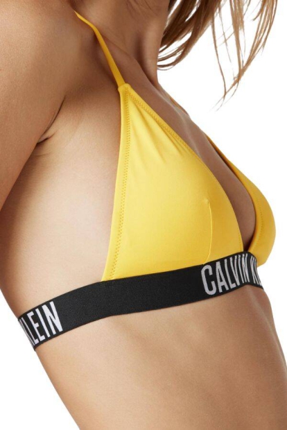 Топ для плавания Calvin Klein с логотипом 1159812399 (Желтый, XS)