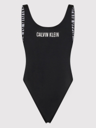 Сдельный купальник Calvin Klein с открытой спиной 1159814536 (Черный, M)