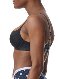 Набор бюстгальтеров Tommy Hilfiger Push-Up 1159832182 (Черный/Розовый 36C)