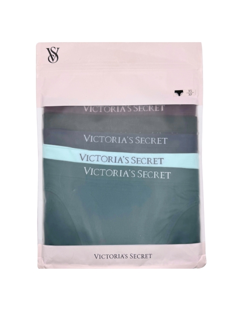 Женские трусики брифы Victoria's Secret с высокой посадкой 1159772361 (Разные цвета, XL)