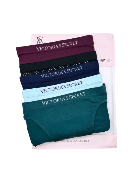 Женские трусики брифы Victoria's Secret с высокой посадкой 1159772361 (Разные цвета, XL)