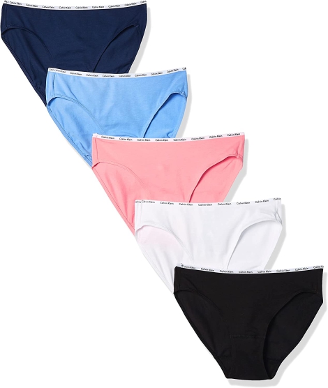 Женские трусики бикини Calvin Klein набор 1159809049 (Разные цвета, XS)