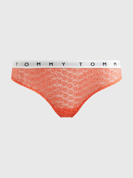 Женские кружевные трусики тонг Tommy Hilfiger набор 1159782290 (Разные цвета, M)