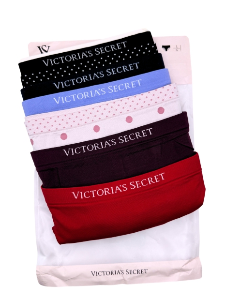 Набор бесшовных трусиков Victoria's Secret 1159793051 (Разные цвета, XL)