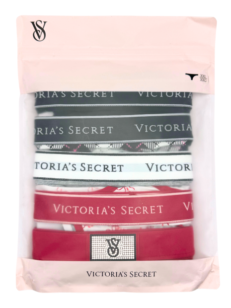 Женские трусики тонг Victoria's Secret набор 1159803593 (Разные цвета, XXL)