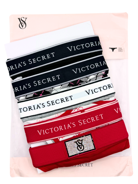 Женские трусики тонг Victoria's Secret набор 1159803593 (Разные цвета, XXL)