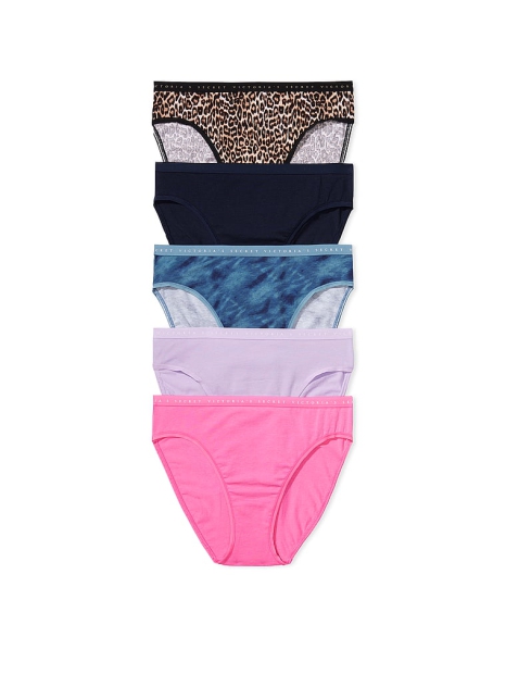 Женские трусики брифы Victoria's Secret с высокой посадкой 1159806433 (Разные цвета, XS)