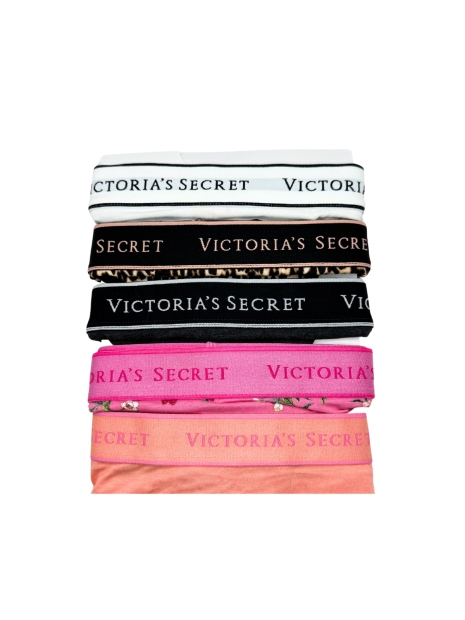 Жіночі трусики тонг Victoria's Secret набір 1159809997 (Різнокольоровий, XXL)
