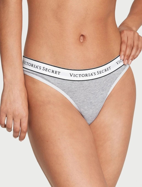 Женские трусики тонг Victoria's Secret набор 1159816531 (Разные цвета L)