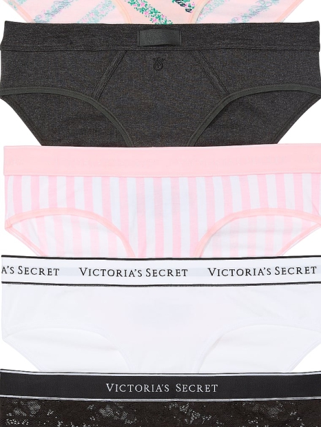 Набор трусиков хипхагеров Victoria's Secret 1159817338 (Разные цвета S)