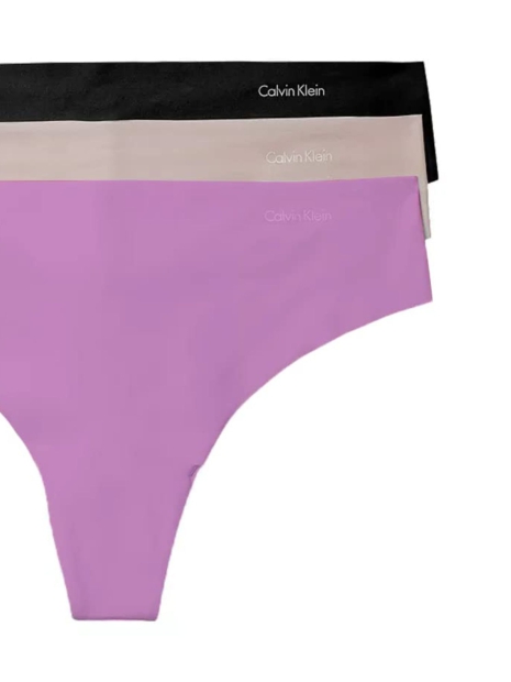 Жіночі трусики тонг Calvin Klein набір 1159820523 (Різні кольори XL)