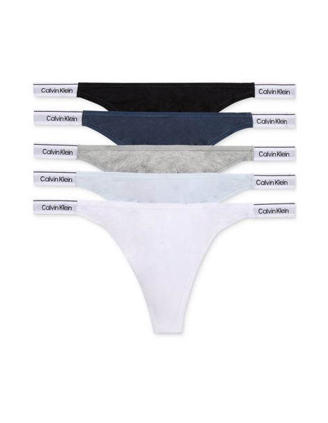 Жіночі трусики тонг Calvin Klein набір 1159821215 (Різні кольори M)