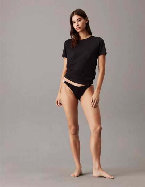 Жіночі трусики тонг Calvin Klein набір 1159821215 (Різні кольори M)