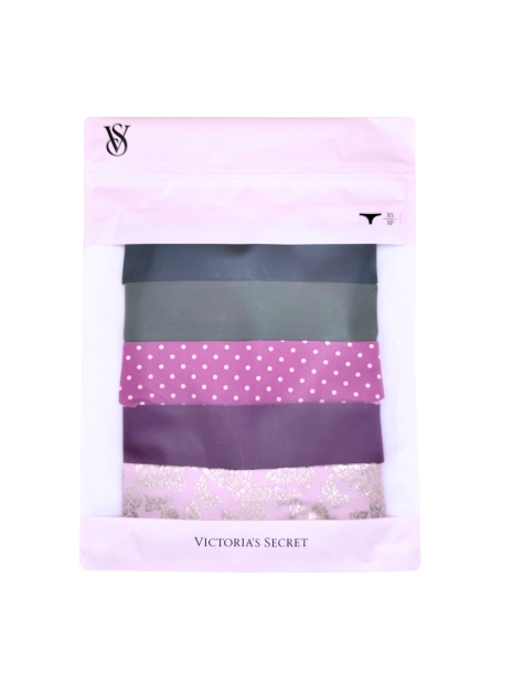 Набір безшовних трусиків тонг Victoria's Secret 1159822012 (Різні кольори XL)