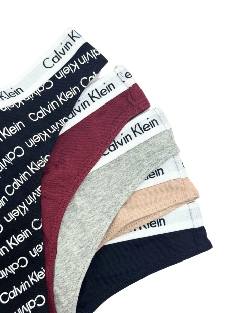 Жіночі трусики тонг Calvin Klein набір 1159823172 (Різні кольори L)