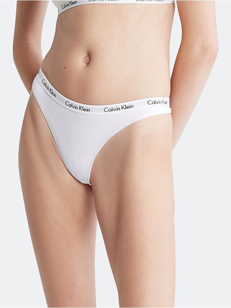 Набір з 3 трусиків бікіні Calvin Klein з логотипом 1159823184 (Чорний/Білий XS)