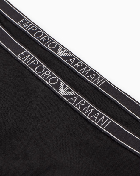 Набір трусиків тонг Emporio Armani 2шт 1159826495 (Чорний XL)