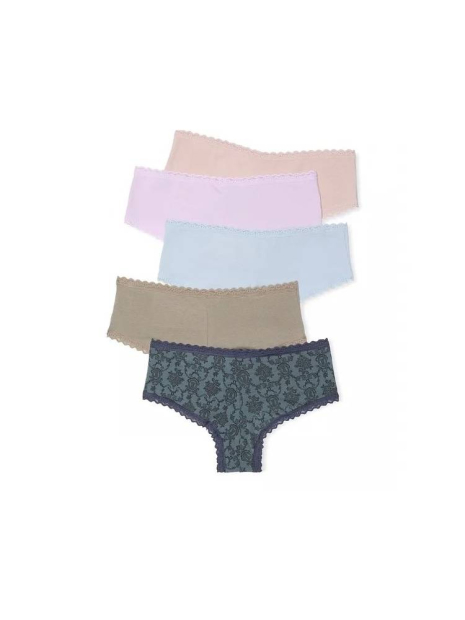 Набор хлопковых трусиков Victoria's Secret чики 1159831593 (Разные цвета XL)