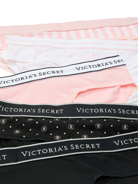 Набір трусиків хіпхаггерів Victoria's Secret 1159830836 (Різні кольори XL)