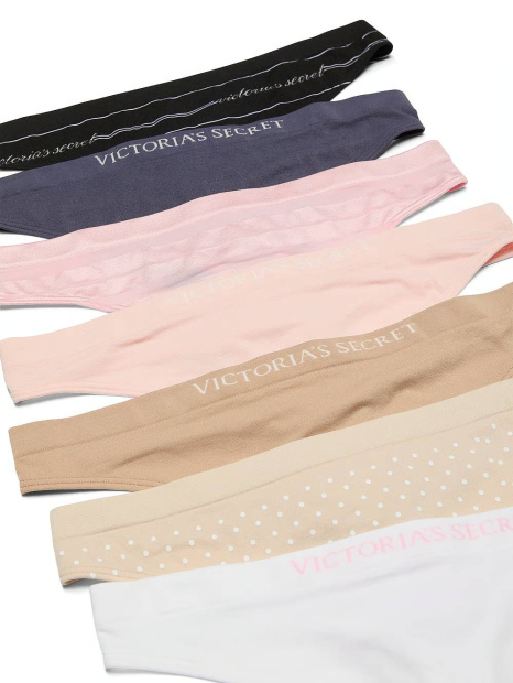 Набір трусиків Victoria's Secret безшовні тонг 1159830970 (Різні кольори M)