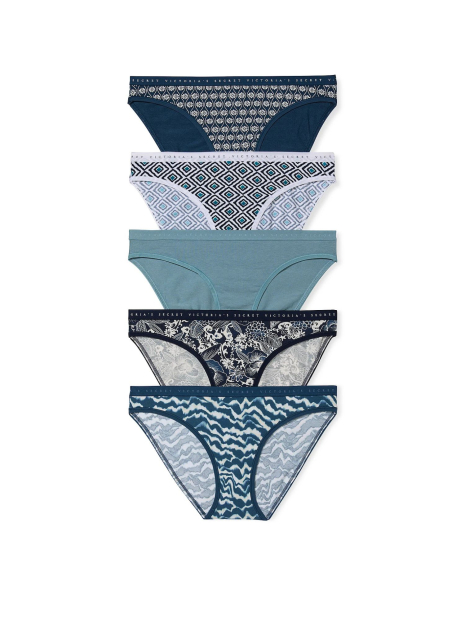 Набор хлопковых трусиков Victoria's Secret бикини 1159833485 (Разные цвета XL)