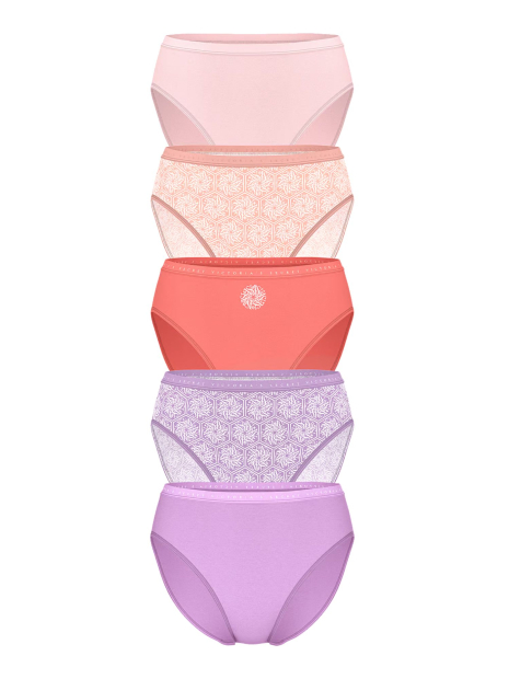 Женские хлопковые трусики брифы Victoria's Secret 1159833496 (Разные цвета XL)