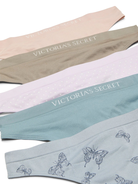 Набор трусиков тонг Victoria's Secret 1159833502 (Разные цвета XL)