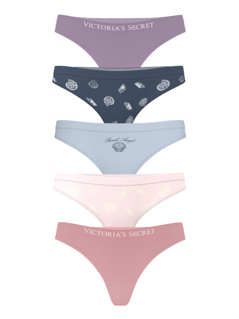 Набір трусиків тонг Victoria's Secret 1159833529 (Різні кольори M)