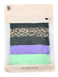 Набор бесшовных трусиков Victoria's Secret хипхаггеры 1159781028 (Разные цвета, XL)