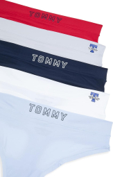 Набор из 5 трусиков тонг Tommy Hilfiger 1159791549 (Разные цвета, XL)