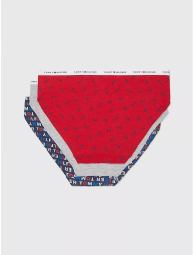 Женские трусики бикини Tommy Hilfiger набор 1159789556 (Разные цвета, XL)