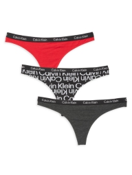 Женские трусики тонг Calvin Klein набор 1159792290 (Разные цвета, XL)