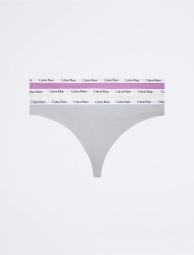 Женские трусики тонг Calvin Klein набор 1159793911 (Разные цвета, 1X)