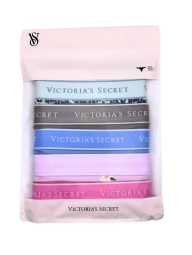 Женские трусики тонг Victoria's Secret набор 1159805633 (Разные цвета, XS)