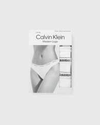 Женские трусики тонг Calvin Klein набор 1159816496 (Белый XL)