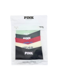Набір трусиків Victoria's Secret Pink тонг 1159820303 (Різні кольори M)