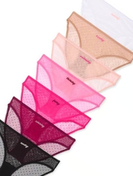 Мереживні трусики бікіні Victoria's Secret набір 1159821280 (Різні кольори XS)