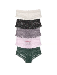 Мереживні трусики чики Victoria's Secret набір 1159821806 (Різні кольори M)