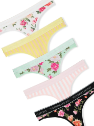Набор женских трусиков Victoria's Secret тонг 1159832213 (Разные цвета L)
