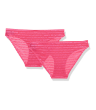 Женские трусики брифы Emporio Armani набор 1159832544 (Розовый L)