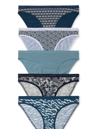 Набор хлопковых трусиков Victoria's Secret бикини 1159833485 (Разные цвета XL)